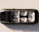 La L90 allude alla configurazione a sei posti della Model Y L a tre file (Fonte: NIO)