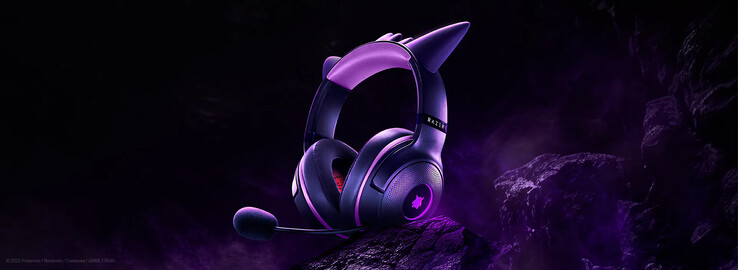 Il Kraken Kitty V2 USB Gengar Edition si materializza. (Fonte: Razer)