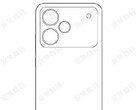 Una fuga di notizie sul design di "Realme GT 8 Pro". (Fonte: Fixed Focus Digital via Weibo)