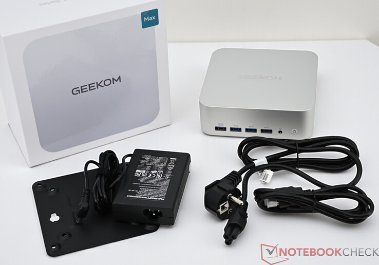 Ambito di consegna del Geekom A9 Max