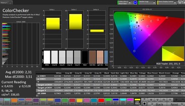 Precisione del colore CalMAN