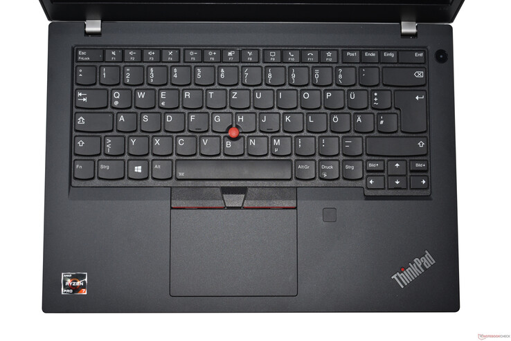 Area della tastiera nel Lenovo ThinkPad L14 Gen 2