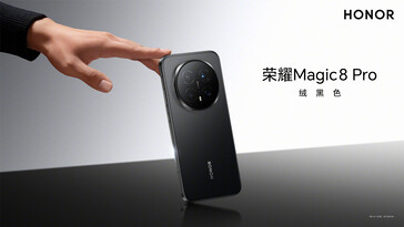 Il Magic 8 Pro in versione nera (fonte: Honor)