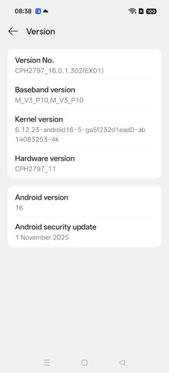 Software di Oppo Find X9