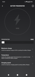 Conservazione della batteria