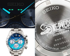 Il nuovo cronografo Seiko x One Piece Shinkansen: tre diverse immagini.