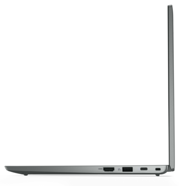 Lenovo ThinkPad L13 Gen 4 - Porte - Destra. (Fonte: Lenovo)