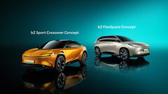 Sono stati annunciati i concept EV Toyota bZ Sport Crossover e bZ FlexSpace. (Fonte: Toyota)