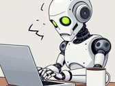 L'intelligenza artificiale è ora responsabile di poco più della metà di tutti i contenuti scritti su Internet. (Fonte immagine: DeepAI Image Generator)