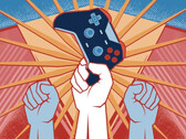 Un'immagine grafica per la manifestazione «Save our Devs»