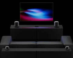 L’Apple TV 4K di quarta generazione si collega a un massimo di quattro HomePod, il doppio del limite di due altoparlanti per l’audio stereo dei modelli precedenti.
