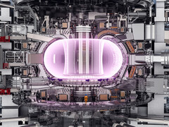 Sono ancora solo schemi, ma la costruzione sta diventando più realistica - una persona in arancione. (Immagine: US ITER)