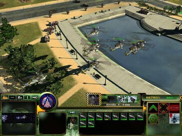 Nella foto: uno screenshot del gameplay di Act of War.