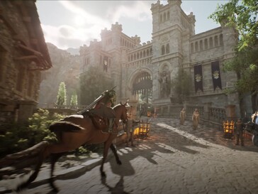 Dal punto di vista visivo, ArcheAge Chronicles ha molto da offrire. (Nell'immagine: uno screenshot del trailer ufficiale di ArcheAge Chronicles.)