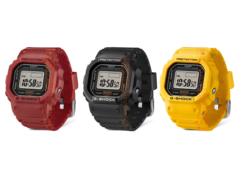 Da sinistra a destra (nella foto), Casio DWN-5600-4, DWN-5600-1 e DWN-5600-9. (Fonte immagine: @morgan_gshock su Instagram)