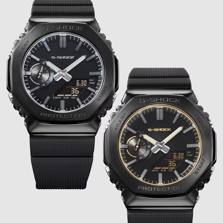 G-Shock GM-2100LXB-1A (a sinistra) e GM-2100LXB-1A9 (a destra)