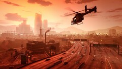 A differenza del predecessore basato su Los Santos, i video di gameplay trapelati suggeriscono che GTA 6 sarà effettivamente ambientato a Vice City (Immagine: Rockstar Games)