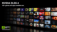 DLSS 4 è ora supportato da oltre 125 giochi e applicazioni. (Fonte immagine: Nvidia)