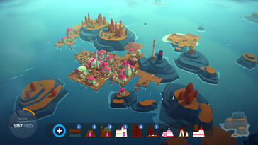 Un'immagine che mostra una città in Islanders.