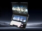 Krayzor racchiude un enorme display secondario e una tastiera meccanica nello chassis di un computer portatile. (Fonte: Krayzor)