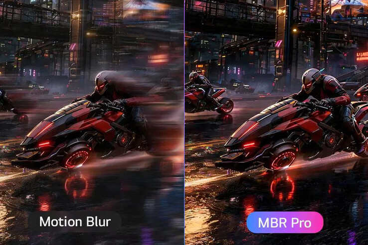 Motion Blur Reduction Pro è stato progettato per rendere gli oggetti in rapido movimento più nitidi e più facili da seguire durante il gioco.