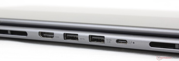 Posteriore: HDMI, 2x USB-A 3.2 Gen. 1, Thunderbolt 4 con DisplayPort + Power Delivery