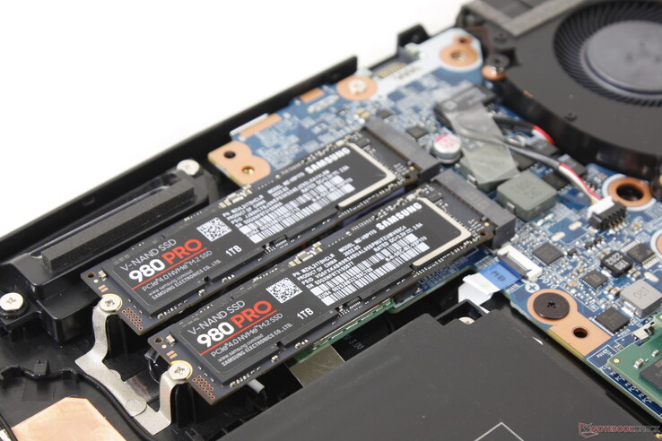 Le unità SSD PCIe4 x4 non vengono fornite con i diffusori di testa