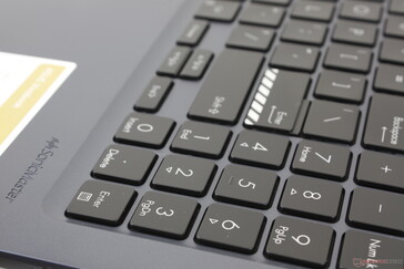 Il piano della tastiera non è in piano con i poggiapolsi, a differenza del vecchio design del VivoBook