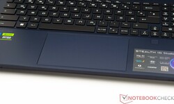 Il touchpad di MSI Stealth 16 Studio A13VG