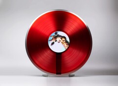 La Miniot Wheel 3 mette in mostra i dischi in vinile mentre suonano (Fonte: Miniot)