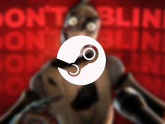Vigil si trova attualmente al terzo posto della classifica &quot;New &amp;amp; Trending&quot;. Nella foto: immagine di copertina modificata del gioco. (Fonte: Steam e Zoteling)