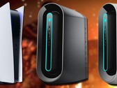 La PS5 genera il maggior interesse con gli sviluppatori per le console, ma il PC è il campione indiscusso della piattaforma. (Fonte immagine: Sony/Dell/Activision - modificato)