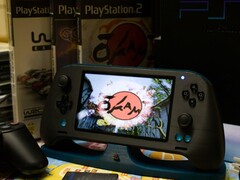 Un'immagine del progetto della console portatile PlayStation 2