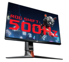 L'Asus ROG Swift offre un'incredibile frequenza di aggiornamento di 500 Hz con un pannello E-TN da 1080p. (Fonte: Asus)
