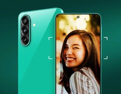 Il Samsung Galaxy F70 Pro 5G è disponibile nei colori verde e nero.