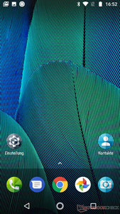 Default home screens