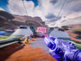 Una schermata di gioco di Splitgate 2 (fonte: SteamDB)