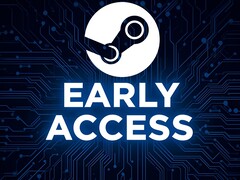 Viene mostrato il banner dell&#039;accesso anticipato di Steam (Fonte: Valve, con modifiche)