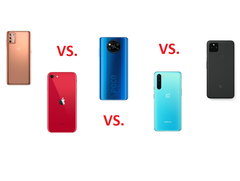 Test della fotocamera: Googel Pixel 4a vs Poco X3 vs Apple iPhone SE vs OnePlus Nord vs Motorola Moto G9 Plus
