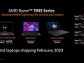 L'AMD Ryzen 9 7845HX si è comportato piuttosto bene su PassMark (immagine via AMD)