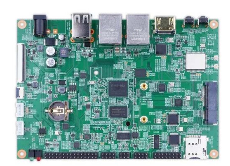 I pin GPIO sono sulla scheda