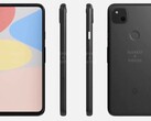 Sarà forse così Pixel 4a? (Image Source: xleaks7, pigtou)