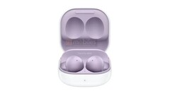Un fresco rendering di Galaxy Buds2. (Fonte: 91Mobiles)