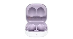 Un fresco rendering di Galaxy Buds2. (Fonte: 91Mobiles)