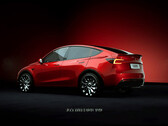 il rendering del Modello Y Juniper del 2024 con lo stile della Highland (immagine: LaMianDesign/X)