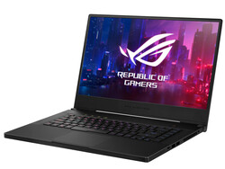 Recensione del computer portatile Asus ROG Zephyrus M15 GU502L (90NR02W2-M01420), dispositivo di test fornito da Asus Germany