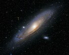 Un'immagine che mostra Andromeda Galaxy e le sue galassie satelliti.