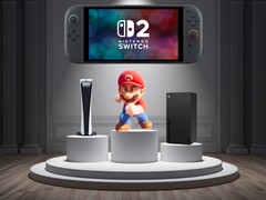 Il banner per le vendite di console negli Stati Uniti ad aprile mostra Switch 2 davanti a PS5