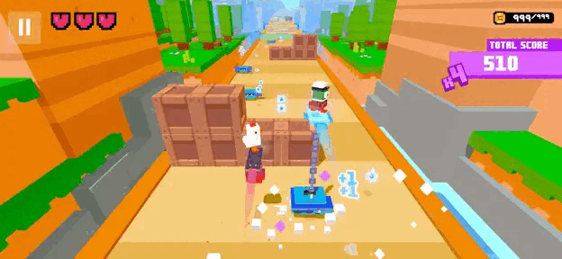 Screenshot 1 di Cross Roads Rush