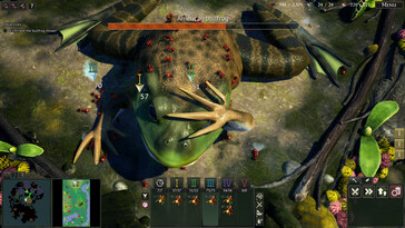 Nella foto: uno screenshot di gioco tratto da Empires of the Undergrowth.
